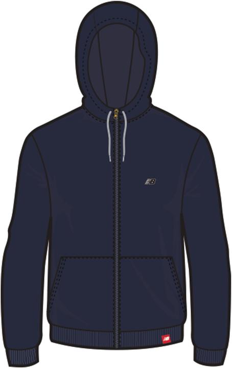 Produktbild New Balance W NB Small Logo Zip Hoodie (L)