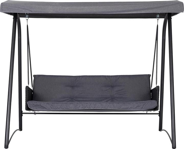 Produktbild Schou Hollywoodschaukel Sanne, Grau/Schwarz
