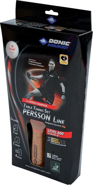 Produktbild Donic Schildkröt Tischtennis-Geschenkset, Persson 600