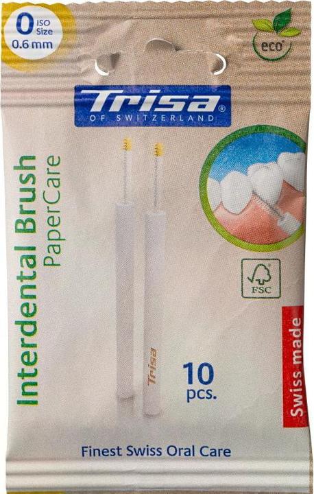 Immagine prodotto Trisa Spazzolino Interdentale PaperCar ISO 0 10 (10 x, 0.60 mm)
