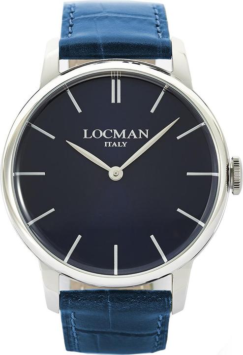 Locman Italy Herrenuhr 1960 blau Ref. 0251 (Analoguhr, 41 mm)