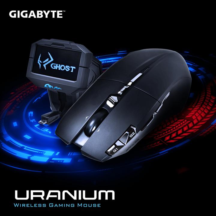 Produktbild Gigabyte Aivia Uranium Wireless Gaming Maus (Kabellos)