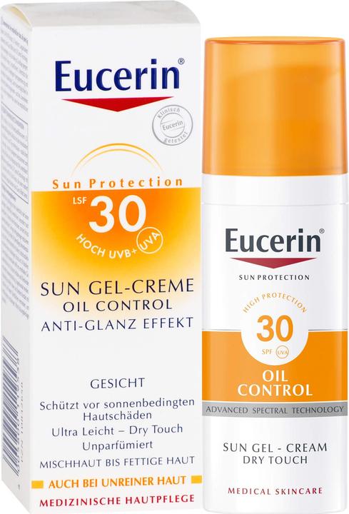 Immagine prodotto Eucerin Crema Gel Solare Controllo Olio SPF 30 (Crema solare, SPF 30, 50 ml)