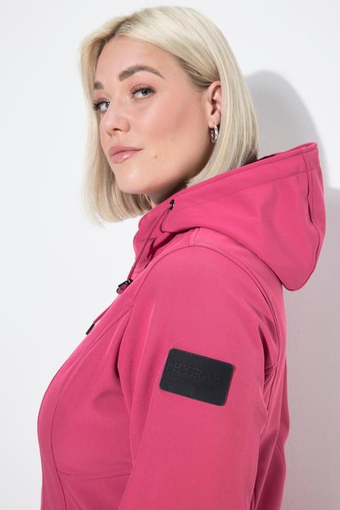 Produktbild Ulla Popken HYPRAR Softshelljacke, wasserabweisend, 2-Wege-Zipper (62)