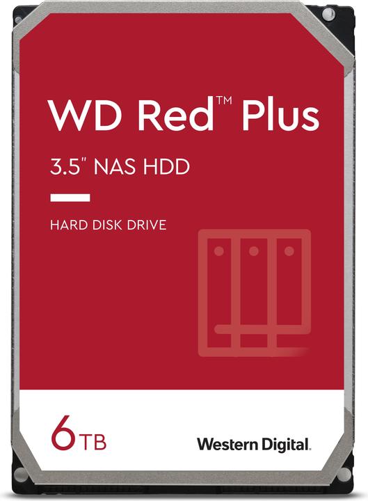 WD Red Plus (6 TB, 3.5", CMR)