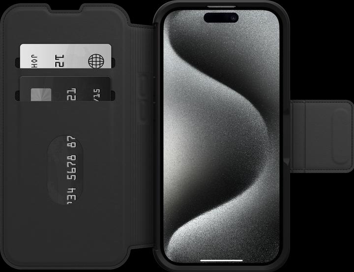 Produktbild OtterBox Strada Folio mit MagSafe (Apple iPhone 15 Pro)