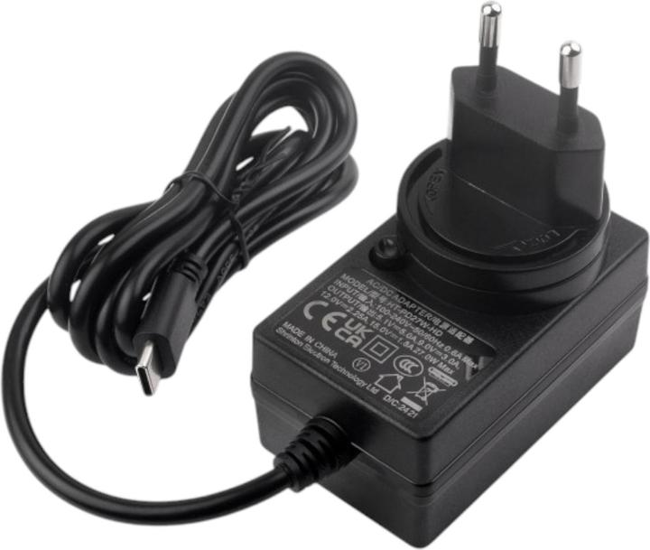 Image du produit WaveShare 27W USB-C PD Netzteil Schwarz für Raspberry Pi