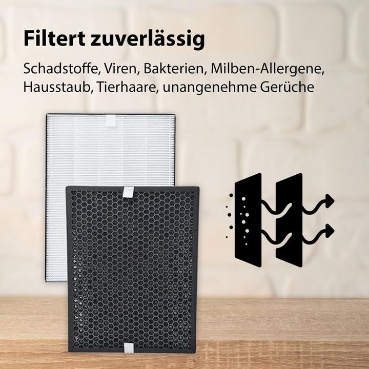 Produktbild Hermex Alternativer HEPA-Filter FY1410 für Philips Luftreiniger Serie 1000 (1 x)