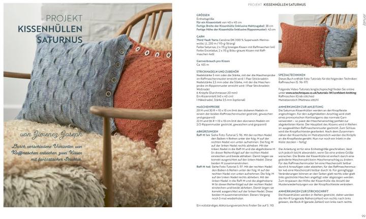 Produktbild Masterclass Stricken - Die Fortsetzung (Deutsch, Jen Arnall-Culliford, Katrin Marburger, 2023)