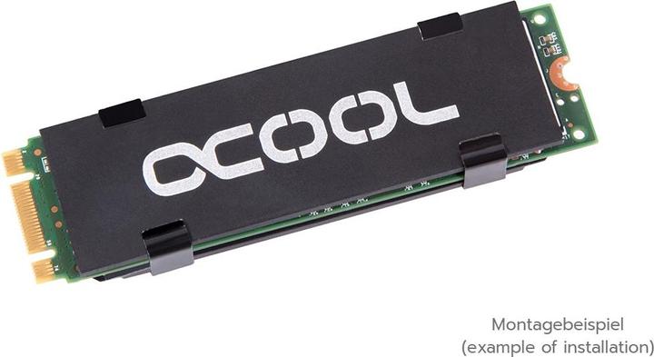 Actual product image Alphacool HDX Pro Air-M.2 NVMe 2280 SSD| 1019563