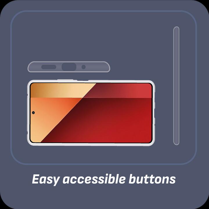 Actual product image Cazy Soft TPU protective cover (Xiaomi Redmi Note 13 Pro 4G)