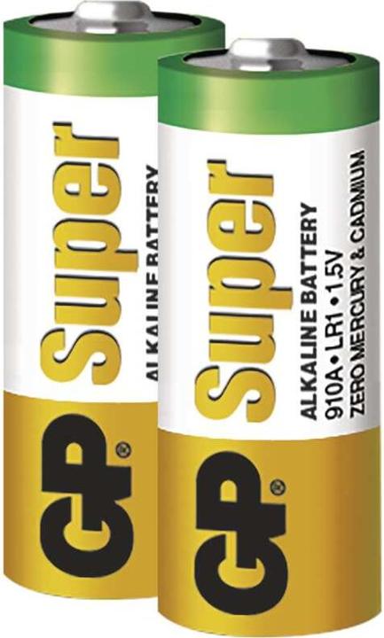 Productafbeelding GP Batteries Super Alkalisch (2 Pcs., LR1, 885 mAh)