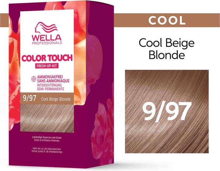 Produktbild Wella Color Touch Fresh-Up-Kit (9/97 Cool Beige Blonde)