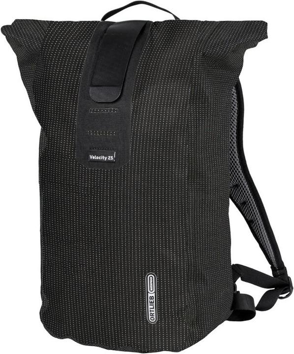 Ortlieb Velocity High Vis, 23L, black reflective (23 l)