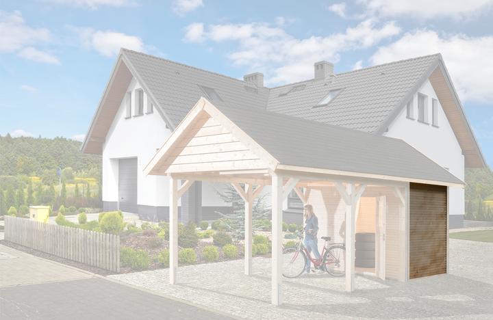 Produktbild Weka Holzbau Seitenwand wekaLine für Carports
