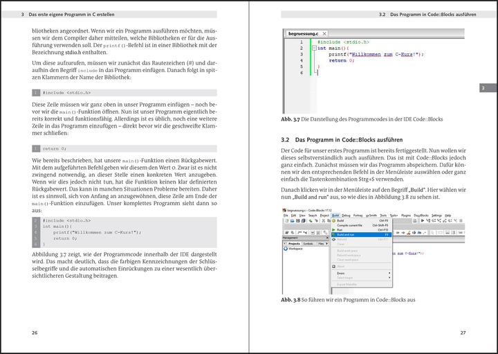 Produktbild C Programmieren für Einsteiger (Deutsch, Markus Neumann, 2020)