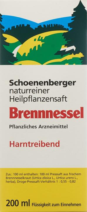Produktbild Schönenberger Brennnessel Heilpflanzensaft Saft
