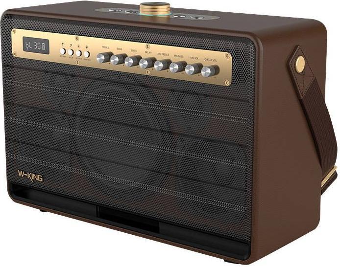 Produktbild W-king Wireless Bluetooth Speaker K6L 120W (brown) (8 h, Akkubetrieb)
