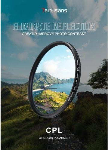 Actual product image 7artisans Polarizing filter CPL - 49 mm (49 mm, Polarizing filter)