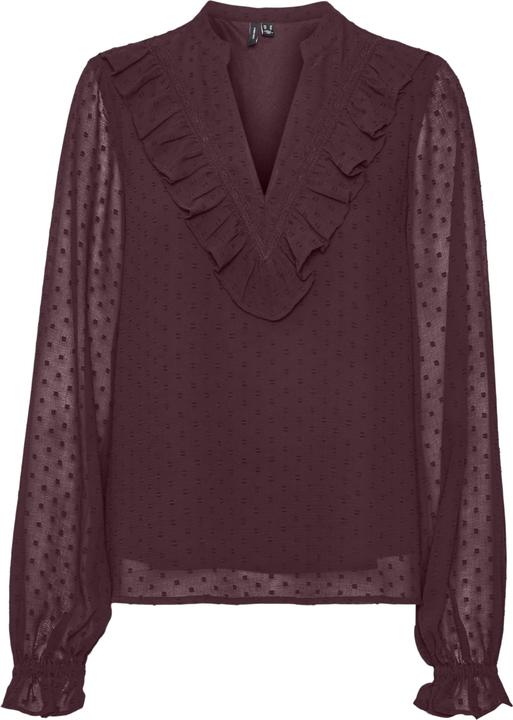 Immagine prodotto Vero Moda Vestibilità regolare Scollo a V Curve Polsini elasticizzati Taglio voluminoso delle maniche Top Top (42)