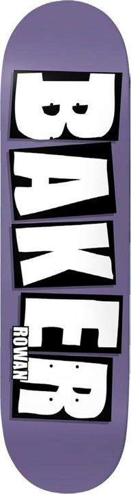 Baker Brand Name Purple (8")