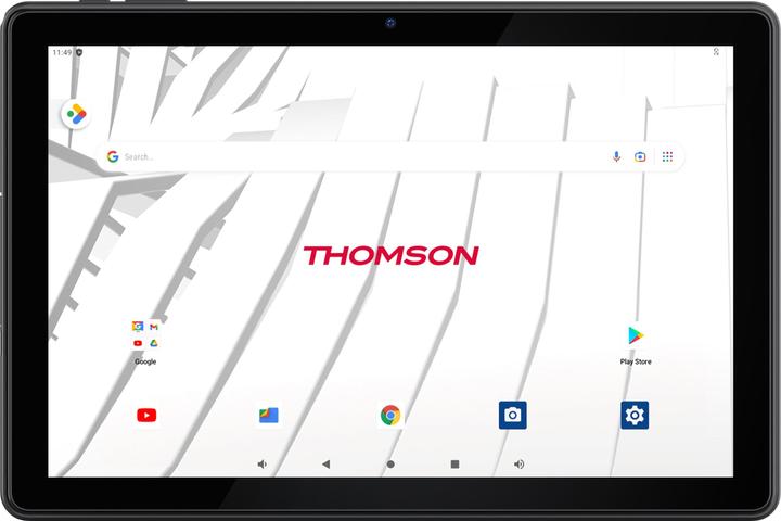 Produktbild Thomson TEO10 LTE, 10.1-inch (1920x1200) FHD IPS display, Quad Qore MTK8766, 4 GB RAM, 128 GB ROM, 1xNanoSim (4G, 10", 128 GB, Schwarz)