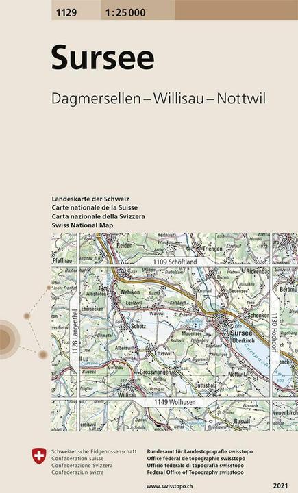 Produktbild LANDESKARTE 1:25 000 - Normalblatt