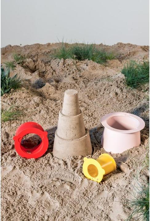 Actual product image Quut Sand toy Alto? Cherry / Banana Pink 3