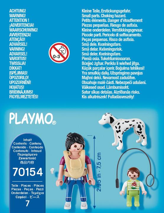 Produktbild Playmobil Mama mit Baby und Hund (70154, Playmobil Special Plus)