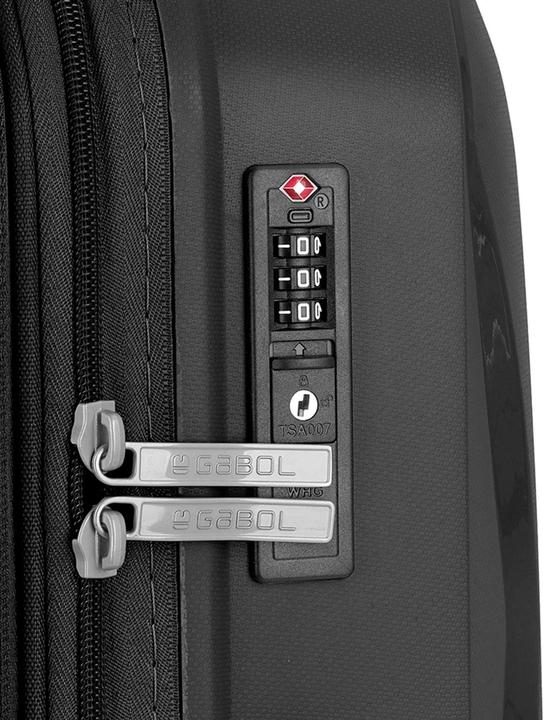 Produktbild Gabol Infinity 4 Rollen Kofferset 3-teilig mit Dehnfalte (219 l, XL (ab 115l))