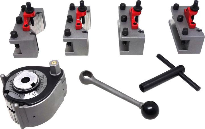 Produktbild Paulimot Schnellwechsel-Stahlhalter-Set, passend für "System Multifix", Grösse A