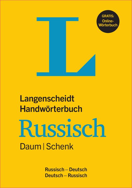 Energie-Label Langenscheidt Handwörterbuch Russisch Daum/Schenk - Buch mit Online-Anbindung (Deutsch, Russisch, Edmund Schenk Daum, Werner, 2015)