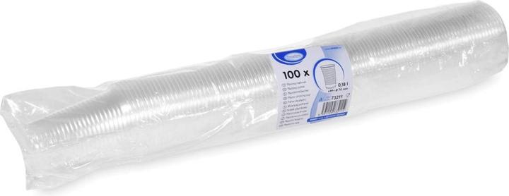 Produktbild Wimex.eu Trinkbecher (PP) weiss 78mm 0,3L - 100 Stück (100 x)
