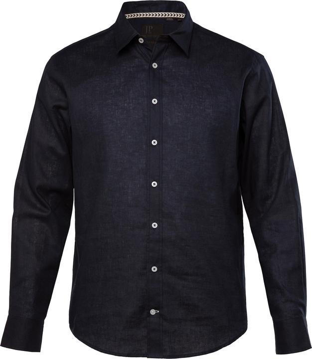 JP1880 Hemd, Langarm, Leinenmix, Kentkragen, Modern Fit (L)