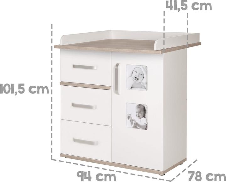 Produktbild Roba Moritz (Babybett, Wickelkommode)