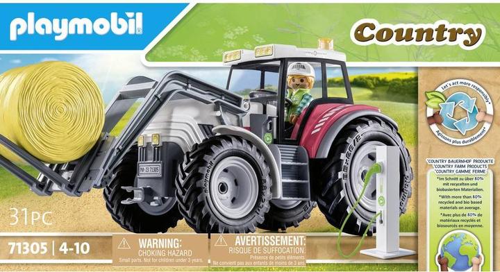 Actual product image Playmobil Large tractor (71305, Playmobil Country)