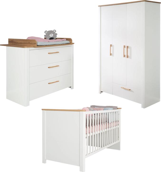 Roba Ava (Babybett, Wickelkommode, Kinderkleiderschrank)