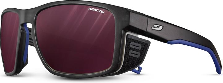 Julbo Shield Reactiv 0-4 (Black Transparent, Blau, Weiss, Blau, Weiss, Schwarz Durchscheinend)