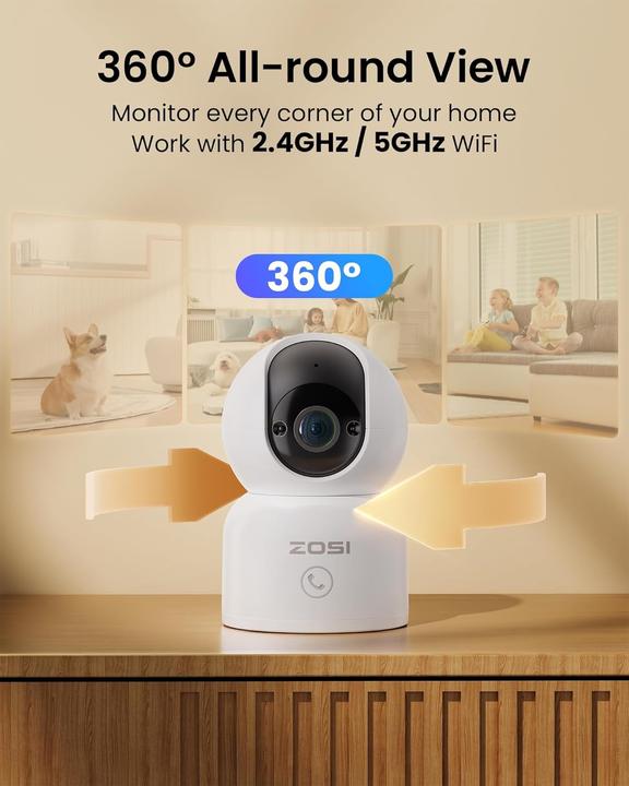 Produktbild Zosi 360° Überwachungskamera