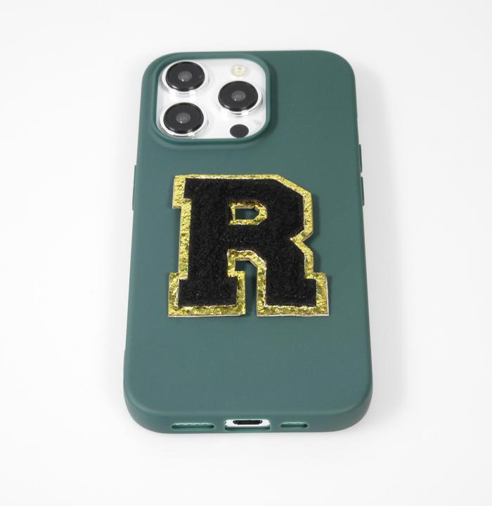 Produktbild PhoneLook Sticker Aufkleber für Handy/Tablet/Computer 3D gestickt Buchstabe K