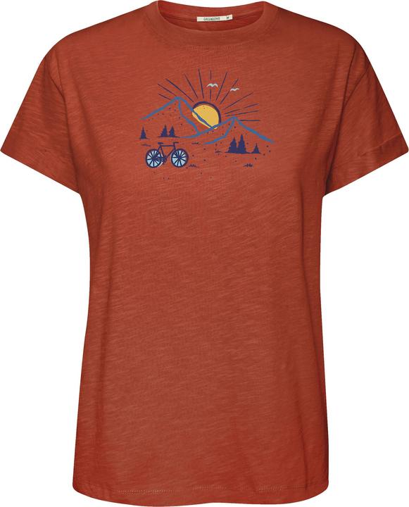Actual product image Greenbomb Women's Nature Sunset Ride Stop T-Shirt (S)