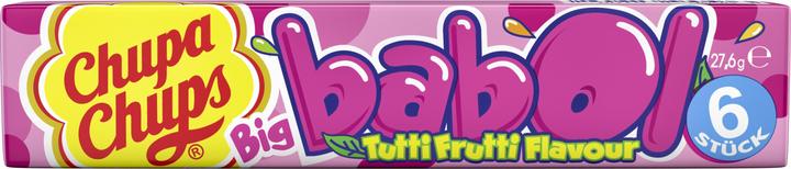 Actual product image Chupa Chups Babol Tutti Frutti (1 pcs., 29 g)