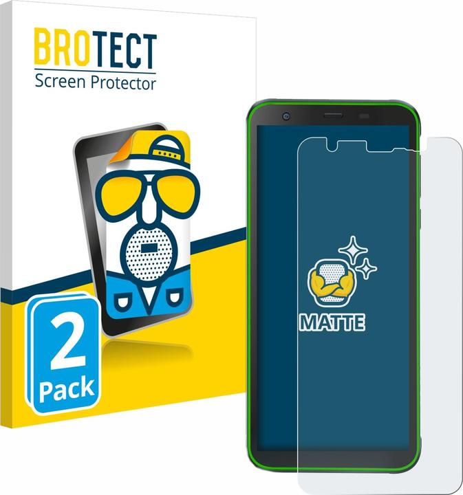 Produktbild BROTECT Entspiegelungs-Schutzfolie Displayschutz Matt (2 Stück, Blackview BV6300 Pro)