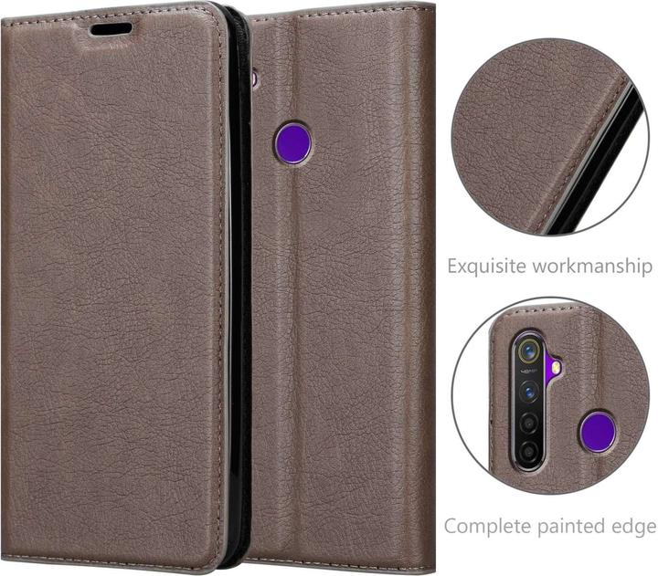Productafbeelding Cadorabo Etui voor Realme 5 / 5i / 6i / C3 in Book Invis. Magneetstijl (Realme 5, Realme 5i, Realme 6i, Realme C3)