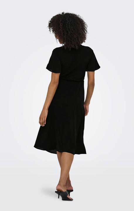 Actual product image Only Stucali S/S Midi Wrap Dress Wvn (XS)
