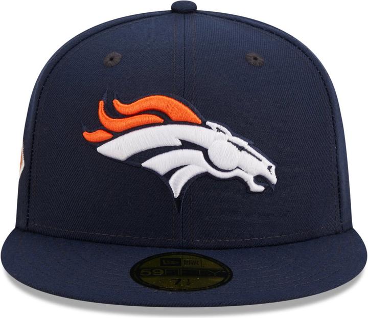 Actual product image New Era 59Fifty Fitted Cap -Denver Broncos 50 Seasons (7 1/4)