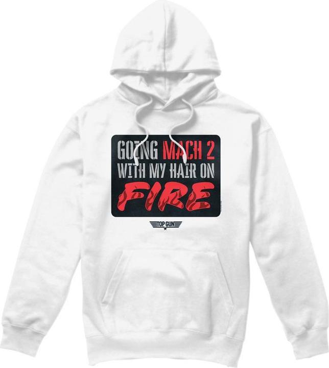 Top Gun Mach 2 Hair On Fire Kapuzenpullover
