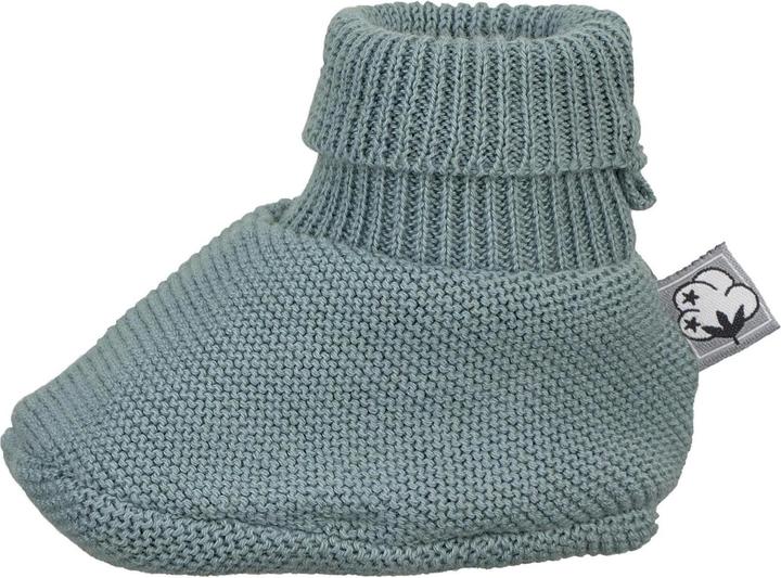 Sterntaler Baby-Socken Strick-Schuh Grün Gr. 16 (16)