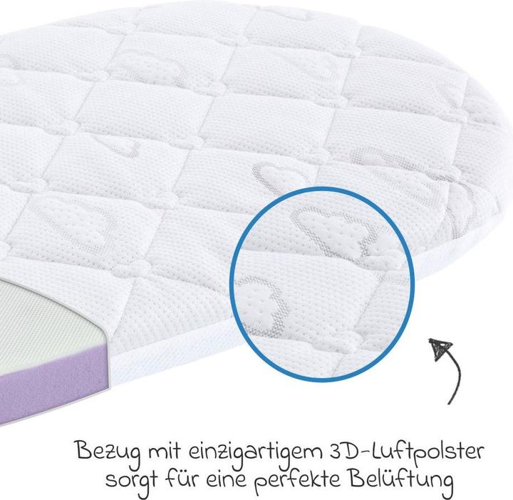 Actual product image Träumeland Boller cart mattress Brise Light (82 x 46 cm)