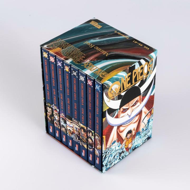 Actual product image One Piece Sammelschuber 6: Marine Ford (inklusive Band 54-61) (German, Eiichiro Oda, 2024)